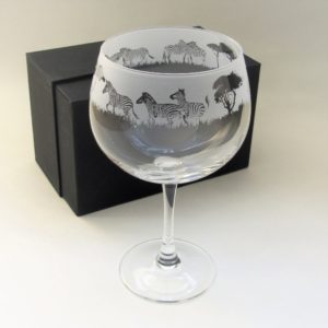 Animo Zebra Gin Glass