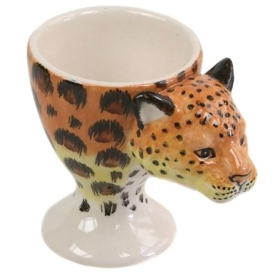 Ceramic Cheetah Egg Cup