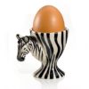 Ceramic Zebra Egg Cup