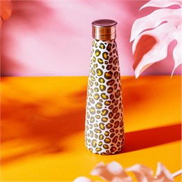 Leopard Love Stainless Steel Water Bottle