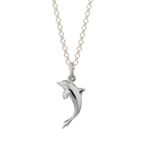 Silver Dolphin Necklace