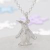 Silver Penguin Necklace