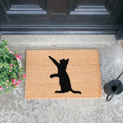 Artsy Cat Doormat