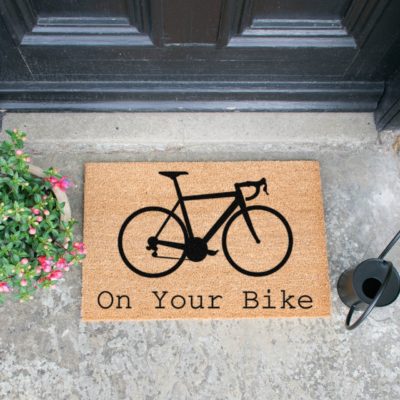 Artsy On Your Bike Doormat