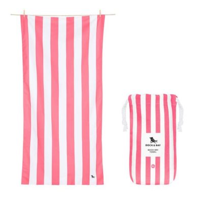 Dock & Bay Kuta Pink Quick Dry Towel