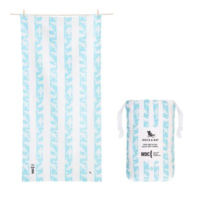 Dock & Bay Supporting Charity Whale Quick Dry Towel