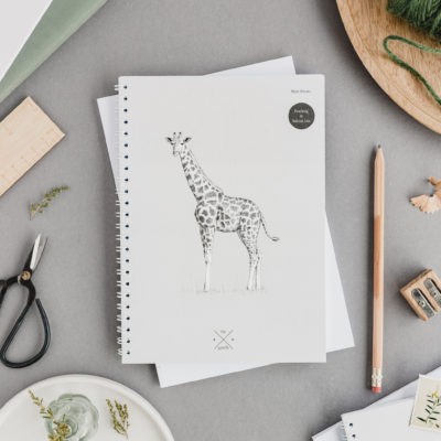 Creature Candy Giraffe Notebook