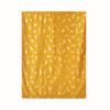 Ochre gold dotty cheetah foil print thick scarf